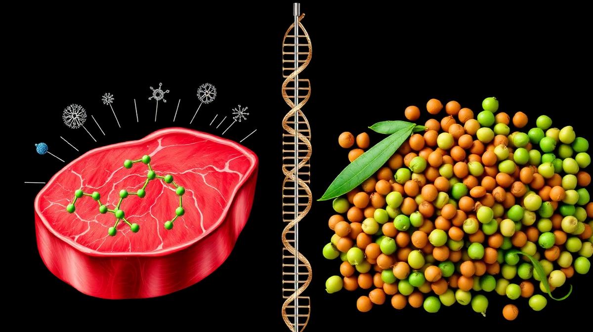 Dana Eti Proteini vs. Bitkisel Protein: Anabolik Kapasite vs. Metabolik Koruma