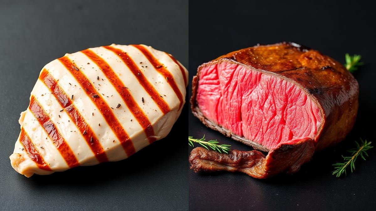 Chicken vs. Beef: Protein Precision vs. Anabolic Capacity