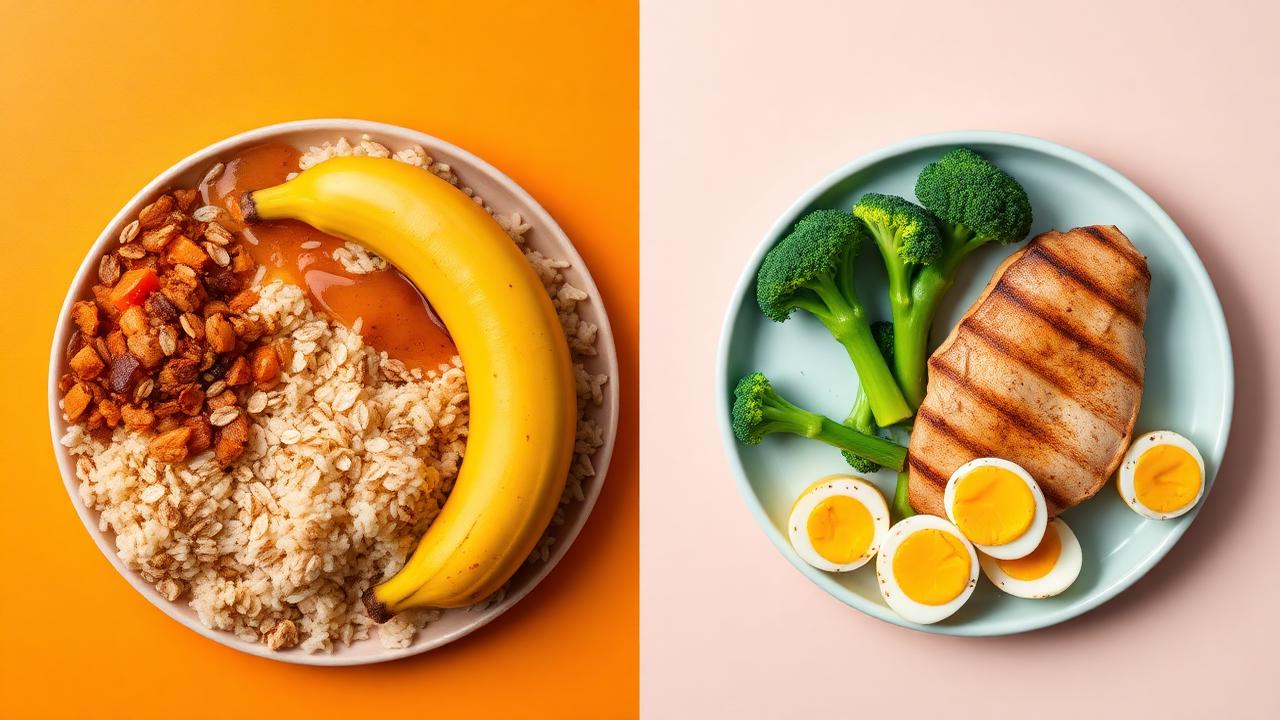 Zyklische Ernährung im Vergleich zu konstantem Kaloriendefizit für Sportler
