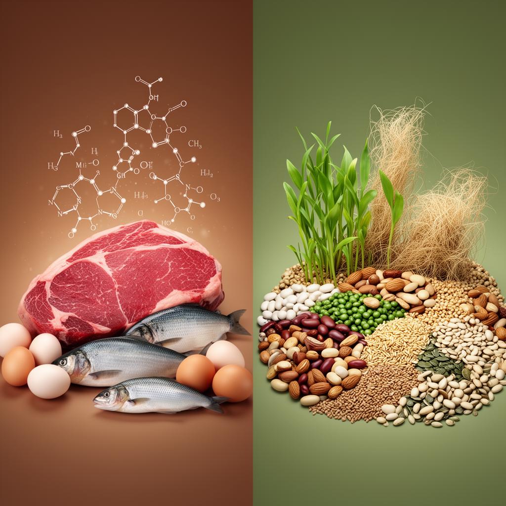 Tierische vs. Pflanzliche Proteine: Bioverfügbarkeit und Aminosäure-Software