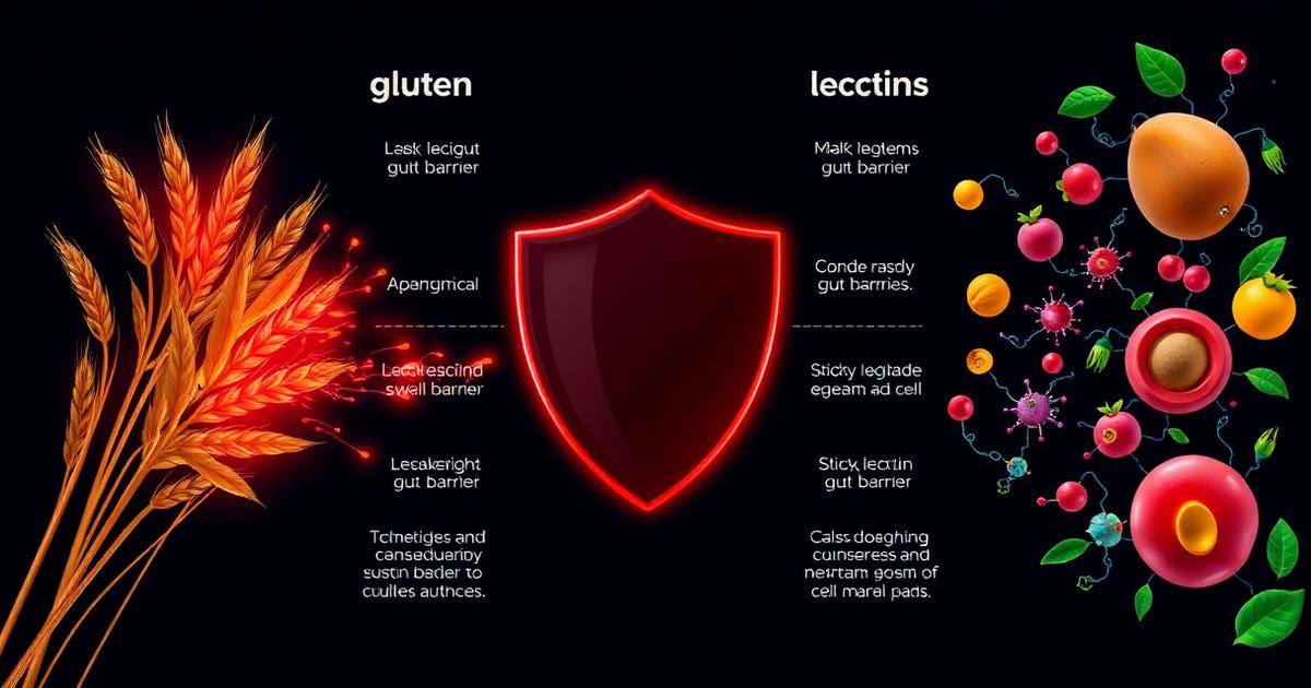 Gluten vs. Lektine: Darmbarriere und systemische Entzündung