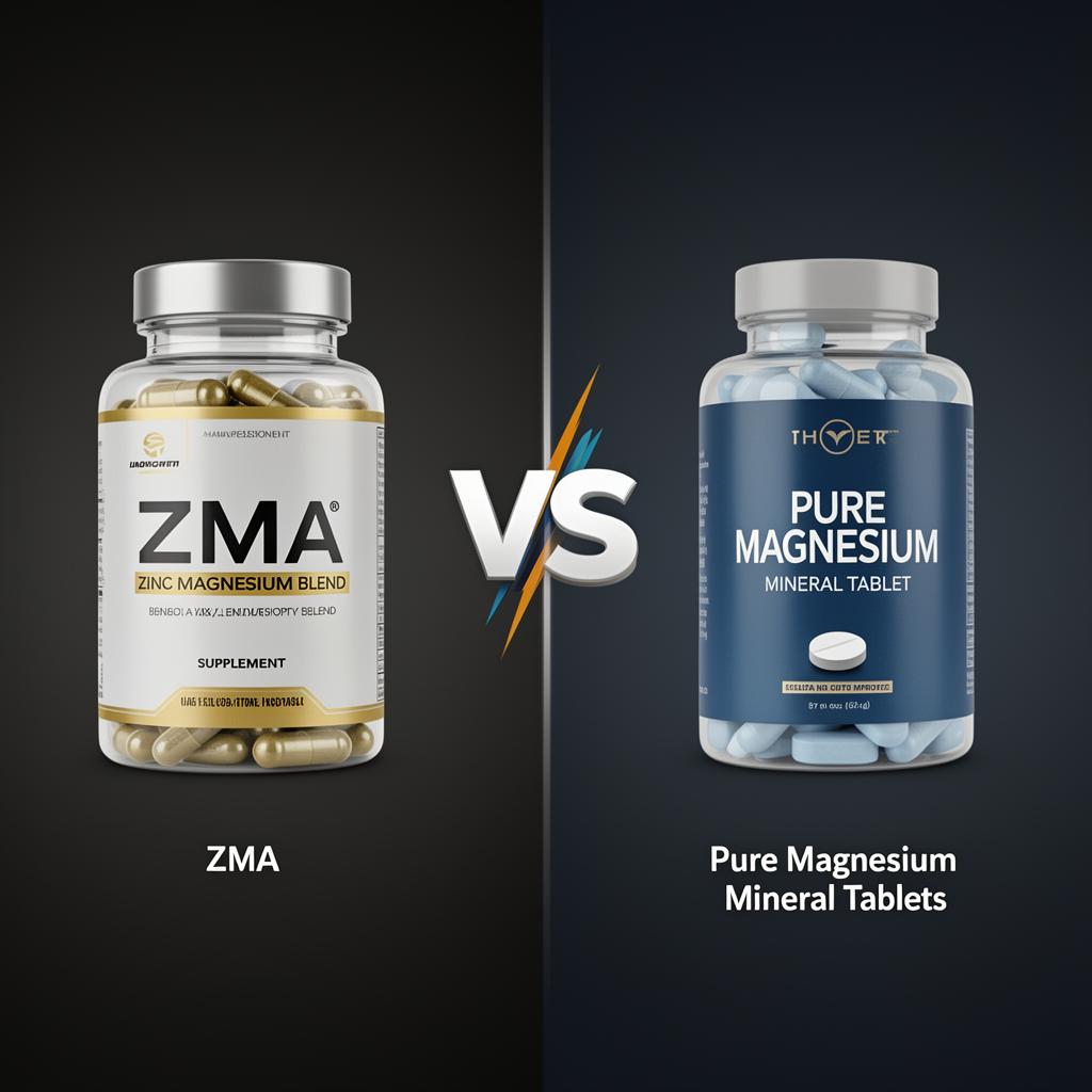 ZMA срещу Магнезий: Комплексната формула срещу Чистият минерал