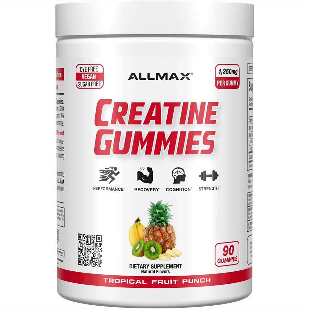 AllMax Nutrition Allmax Creatine Gummies, хранителна таблица
