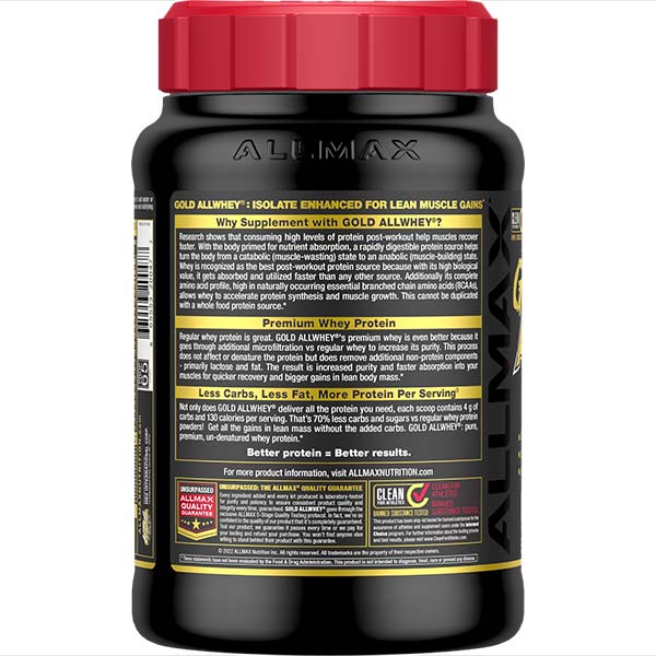 Allmax Gold Allwhey: Premium Whey Protein Powder