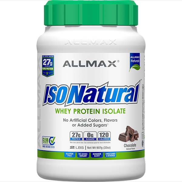 Allmax IsoNatural: Natural Pure Whey Protein Isolate