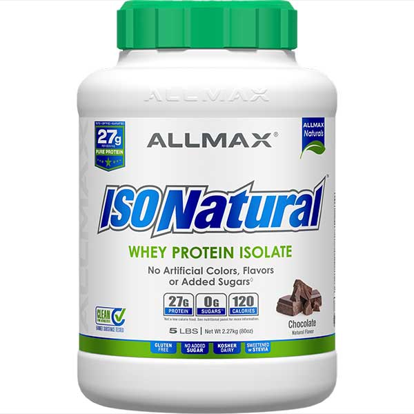 Allmax IsoNatural: Natural Pure Whey Protein Isolate