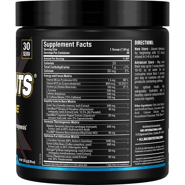Allmax Rapidcuts Xtreme