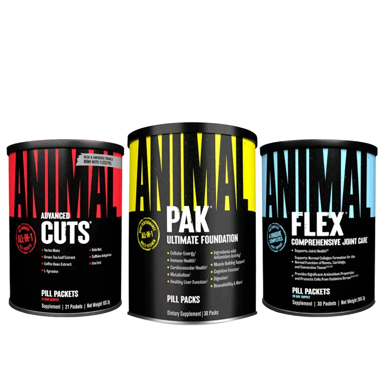 ANIMAL Core Stack – Animal Pak, Animal Flex и Animal Cuts