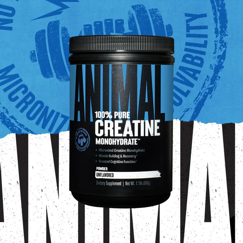 Animal Creatine Monohydrate – микронизиран креатин, 500 г
