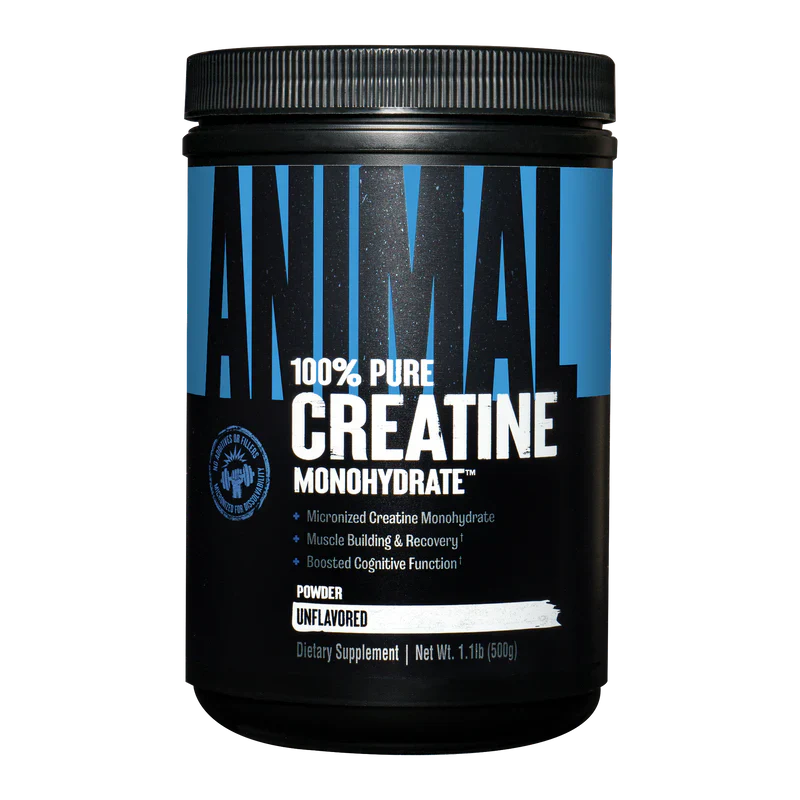 Animal Creatine Monohydrate – микронизиран креатин, 500 г