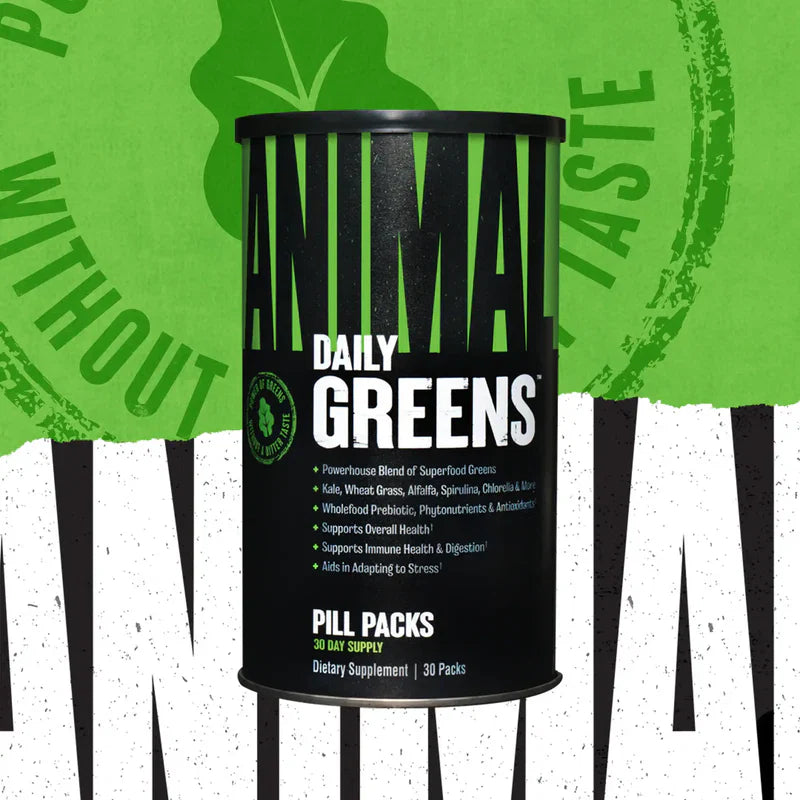 Animal Daily Greens – зелени храни в капсули, 30 пакетчета