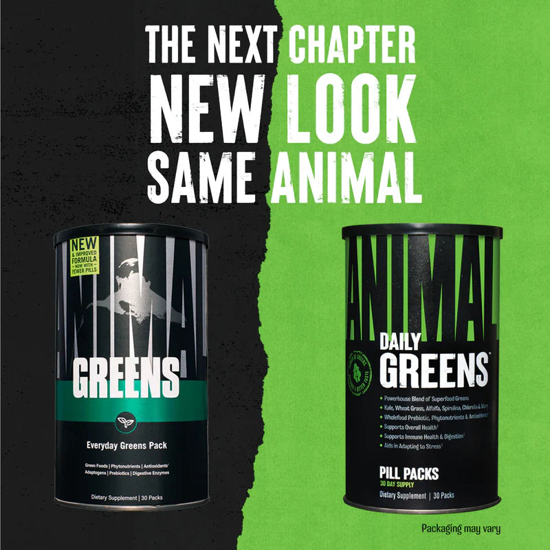 Animal Daily Greens – зелени храни в капсули, 30 пакетчета