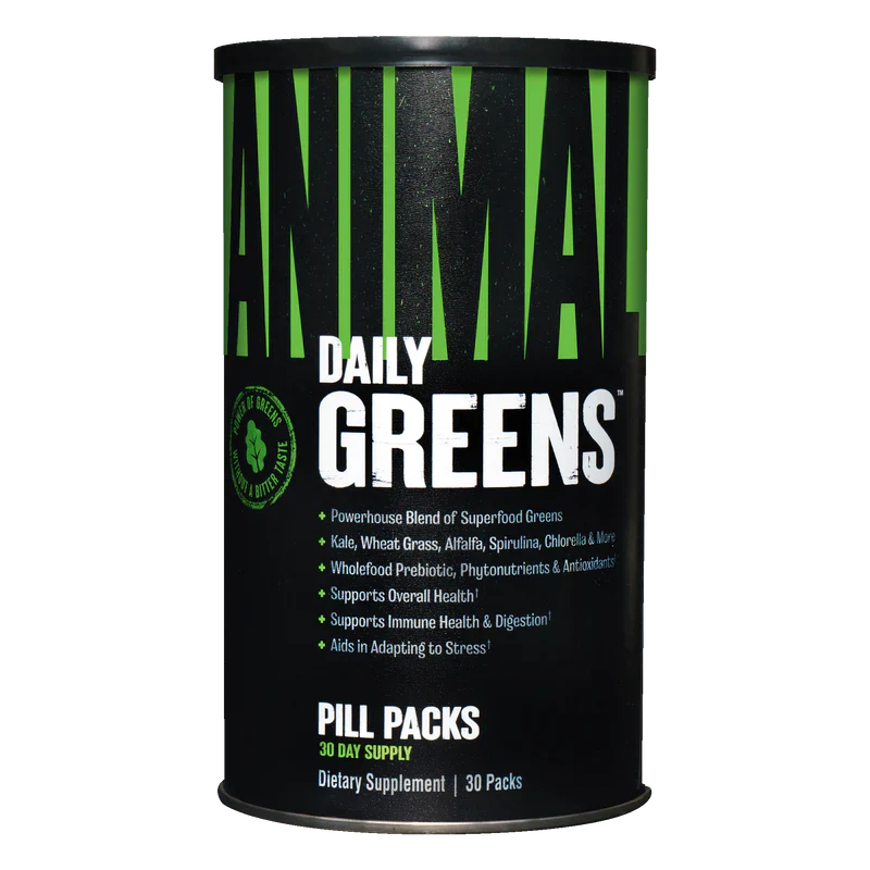 Animal Daily Greens – зелени храни в капсули, 30 пакетчета