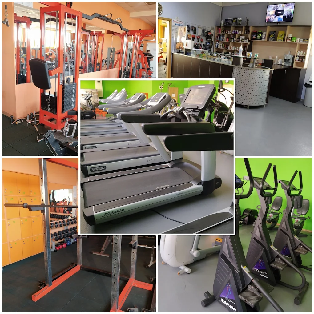 Изглед от Fitness Center "Mania" Велико Търново — силова и кардио зона, бар и съблекални
