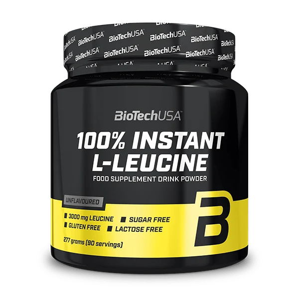 Опаковка на BioTech USA 100% Instant L-Leucine 277g