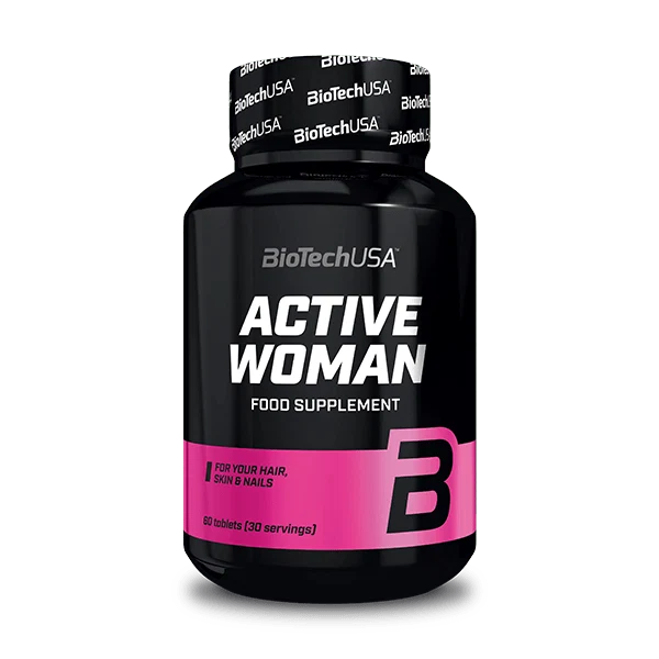 Опаковка на BioTech USA Active Woman - 60 таблетки