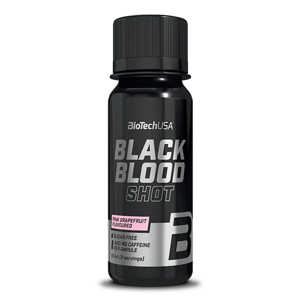 BioTech USA Black Blood Shot с вкус на розов грейпфрут, ампула 60 мл