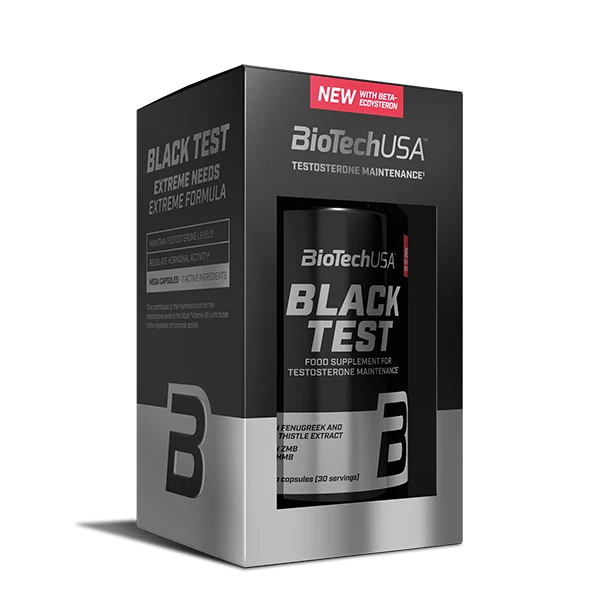 BioTech USA Black Test опаковка отпред - 90 капсули