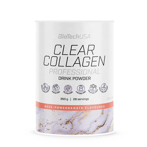 Продуктова снимка на BioTech USA Clear Collagen Professional на бял фон