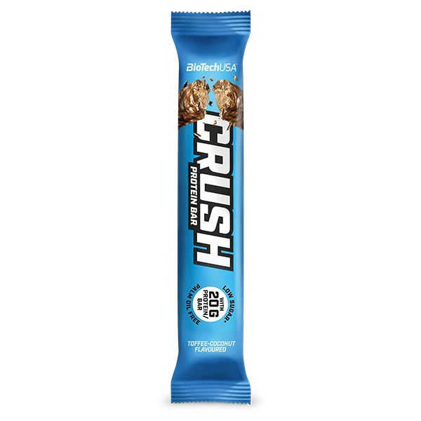 BioTech USA Crush Protein Bar - 64 гр. вкус Toffee-coconut