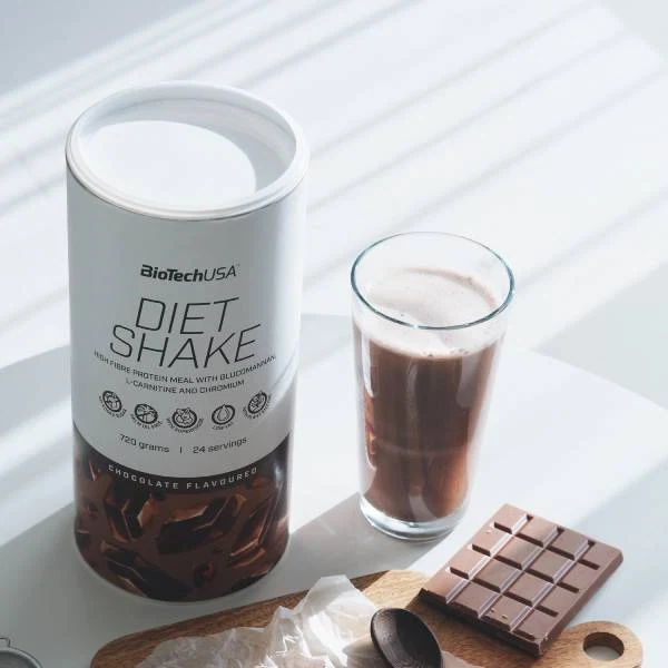 BioTech USA Diet Shake - 720 г, опаковка с вкус Солен карамел