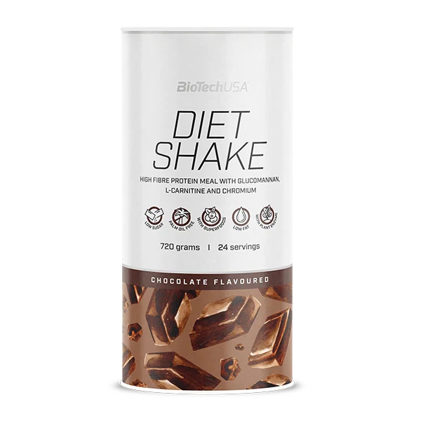BioTech USA Diet Shake - 720 г, опаковка с вкус Шамфъстък