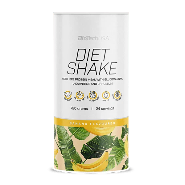 BioTech USA Diet Shake - 720 г, опаковка с вкус Шоколад