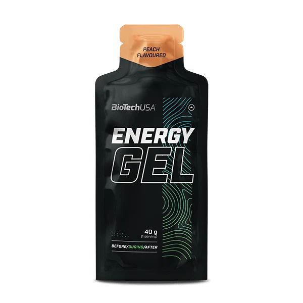 Две опаковки BioTech USA Energy Gel - 40 g, с вкусове портокал и праскова