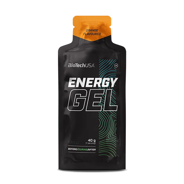 BioTech USA Energy Gel - 40 g с вкус на портокал, готов за употреба
