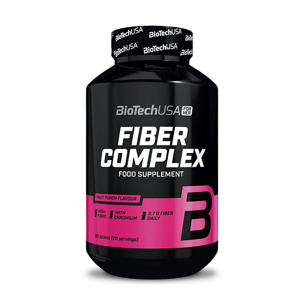 Опаковка на BioTech USA Fiber Complex дъвчащи таблетки