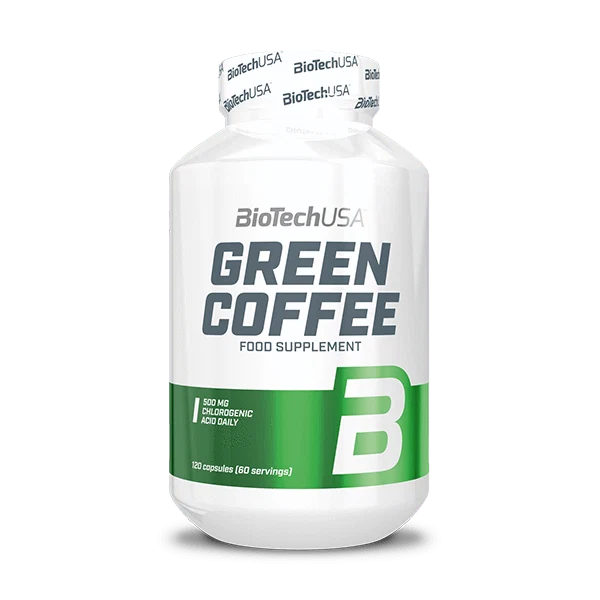 Опаковка BioTech USA Green Coffee - 120 капсули