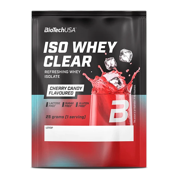 BioTech USA Iso Whey Clear - 25 g, вкус Mango, опаковка саше