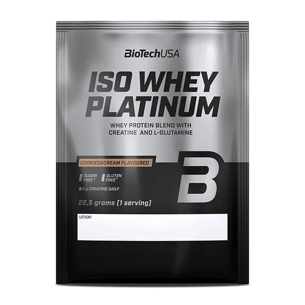BioTech USA Iso Whey Platinum - 22,5 g с вкус на ягода