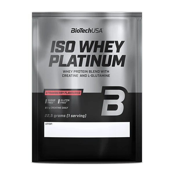 BioTech USA Iso Whey Platinum - 22,5 g с вкус на бисквити и сметана