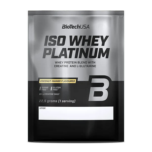 BioTech USA Iso Whey Platinum - 22,5 g с вкус на кокос и манго