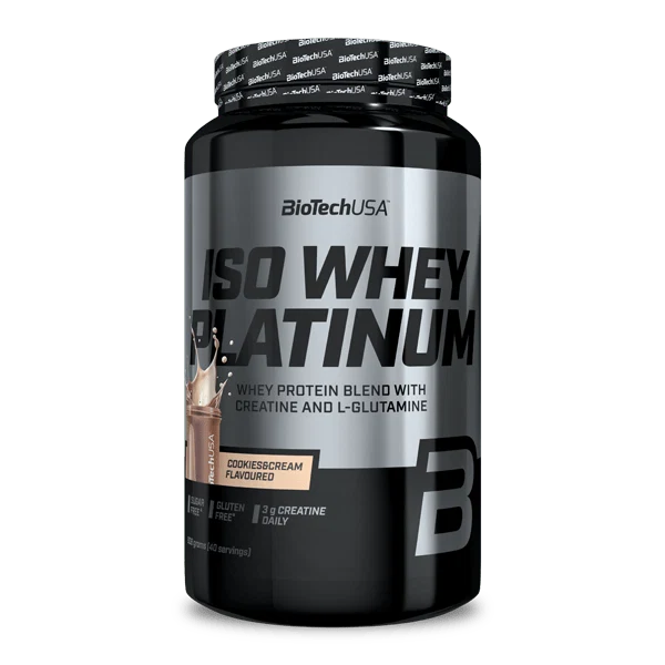BioTech USA Iso Whey Platinum 908 g с вкус на бисквитки и крем