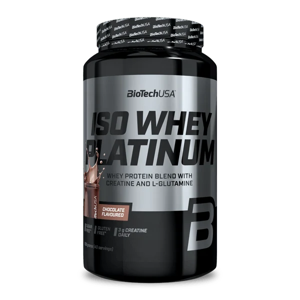 BioTech USA Iso Whey Platinum 908 g с вкус на шоколад