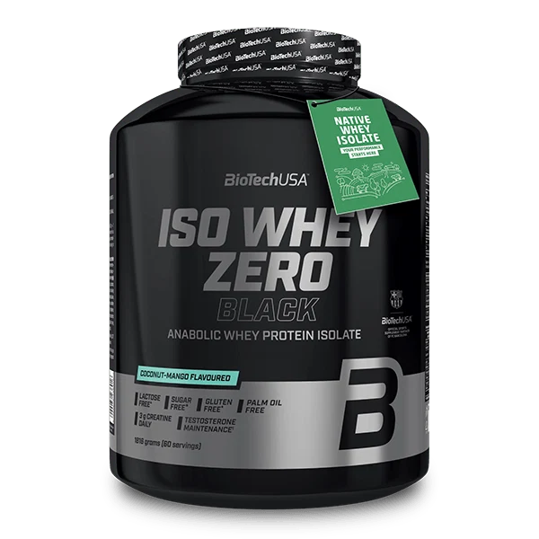 Опаковка BioTech USA Iso Whey Zero Black 1816 g вкус Кокос-манго