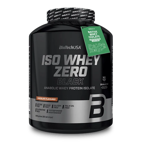 Опаковка BioTech USA Iso Whey Zero Black 1816 g вкус Шоколад