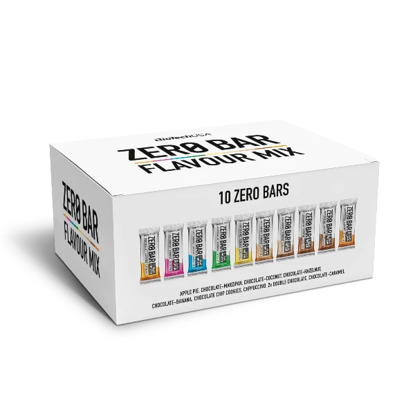 BioTech USA KIT Zero Bar Flavour Mix - опаковка с 10 протеинови бара в различни вкусове