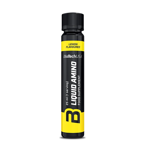BioTech USA Liquid Amino 25 ml – течни аминокиселини за бързо възстановяване