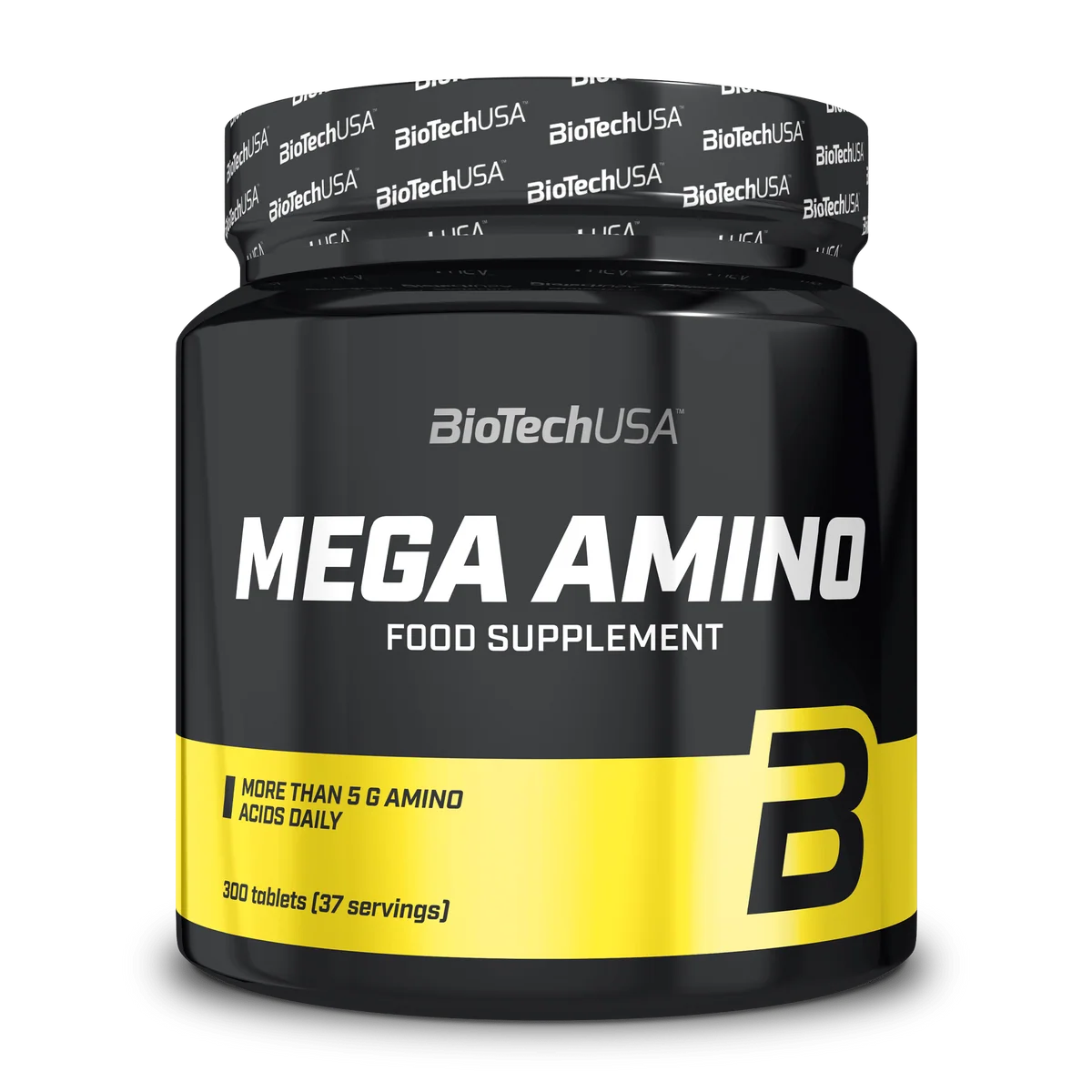 Опаковка BioTech USA Mega Amino с 300 таблетки