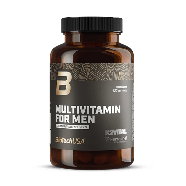 BioTech USA Multivitamin For Men from organic sources - 60 tablets