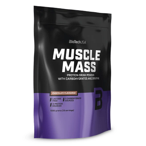 BioTech USA Muscle Mass - 1000 g