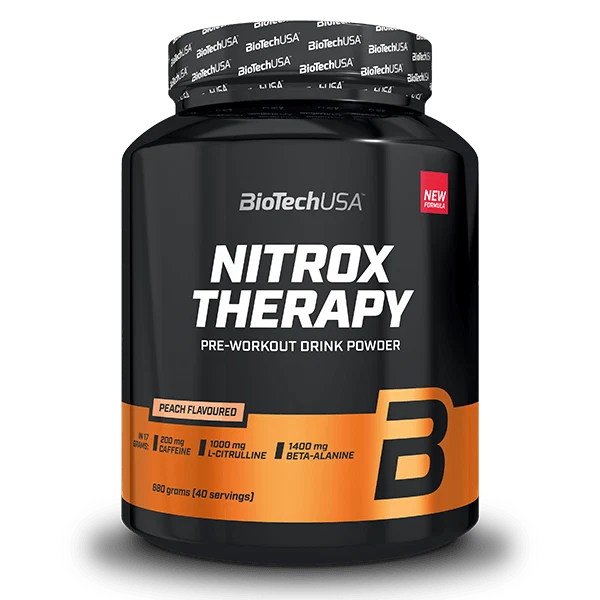 Опаковка на BioTech USA Nitrox Therapy с вкус на тропически плодове