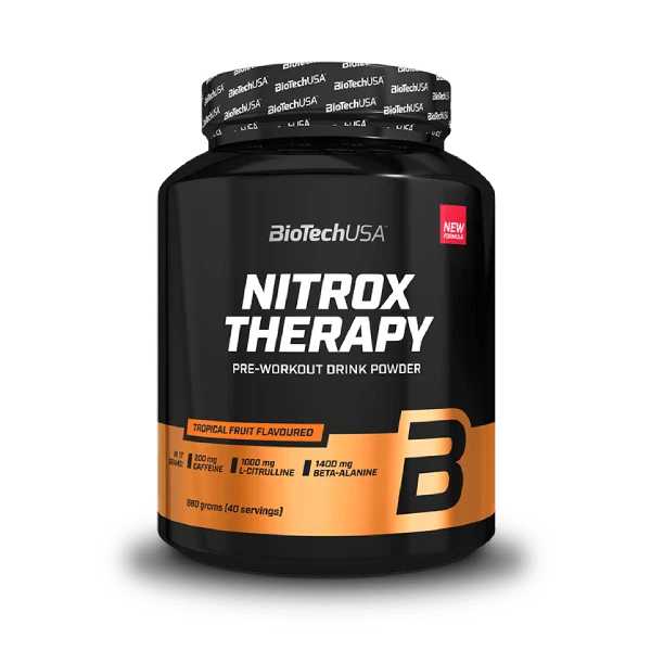 Опаковка на BioTech USA Nitrox Therapy с вкус на праскова