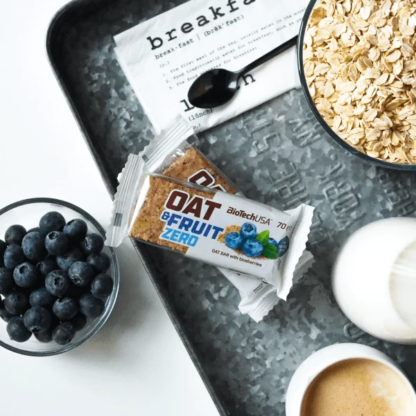 BioTech USA Oat&Fruit Zero – барче, готово за консумация, с акцент върху натуралния състав