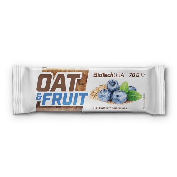 BioTech USA Oat & Fruits овесен бар с шоколад и банан
