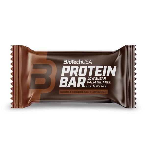 BioTech USA Protein Bar - 35 g, вкус двоен шоколад, опаковка