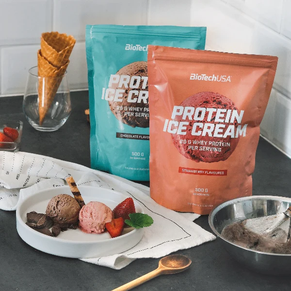 Опаковка на BioTech USA Protein Ice Cream с вкус Шоколад